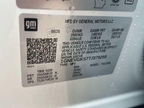 New 2026 Chevrolet Traverse LT w/ Midnight/Sport Edition AWD/4WD image 17
