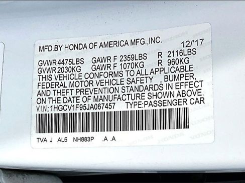 Used 2018 Honda Accord Touring image 35