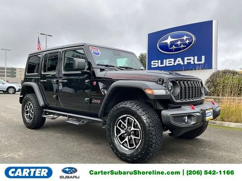 Used 2024 Jeep Wrangler Unlimited Rubicon w/ Technology Group image 1