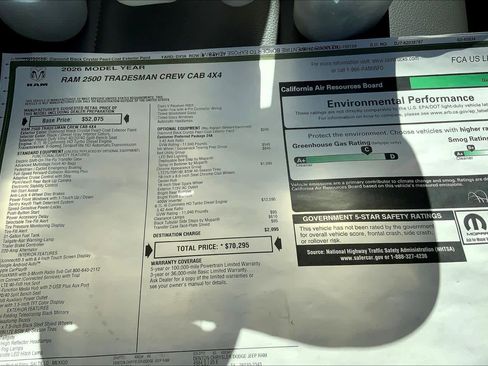 New 2026 RAM 2500 Tradesman w/ Chrome Appearance Group image 20