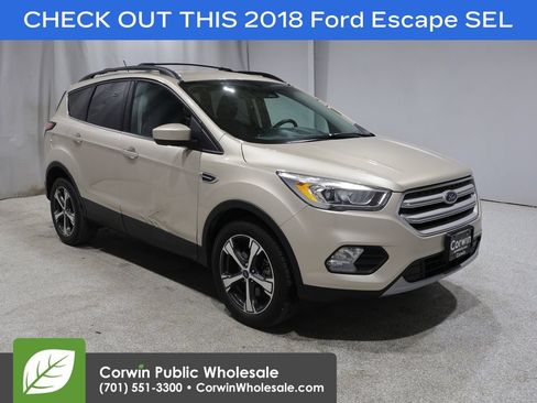 Used 2018 Ford Escape SEL w/ Ford Safe & Smart Package AWD/4WD image 1