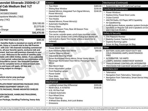Used 2013 Chevrolet Silverado 2500 LT w/ Snow Plow Prep Package AWD/4WD image 5