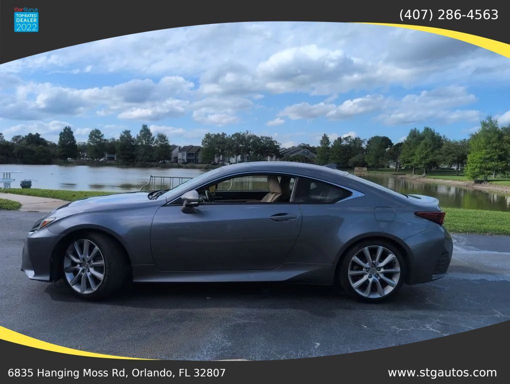 Used 2015 Lexus RC 350 w/ Luxury Package RWD image 2