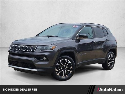 Used 2022 Jeep Compass Limited AWD/4WD image 1