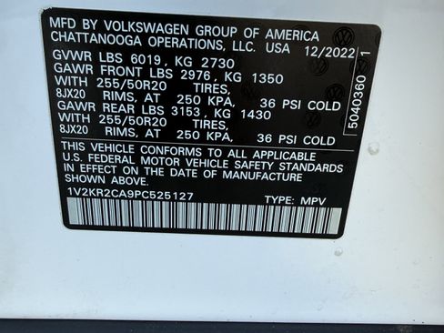 Used 2023 Volkswagen Atlas SE w/ Panoramic Sunroof Package image 37