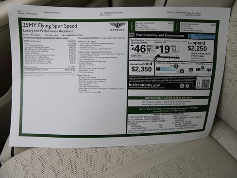 New 2025 Bentley Flying Spur Plug-In Hybrid image 27