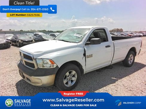 Used 2015 RAM 1500 Tradesman w/ Exterior Appearance Group RWD image 1