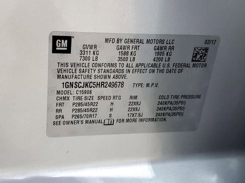 Used 2017 Chevrolet Suburban Premier image 48