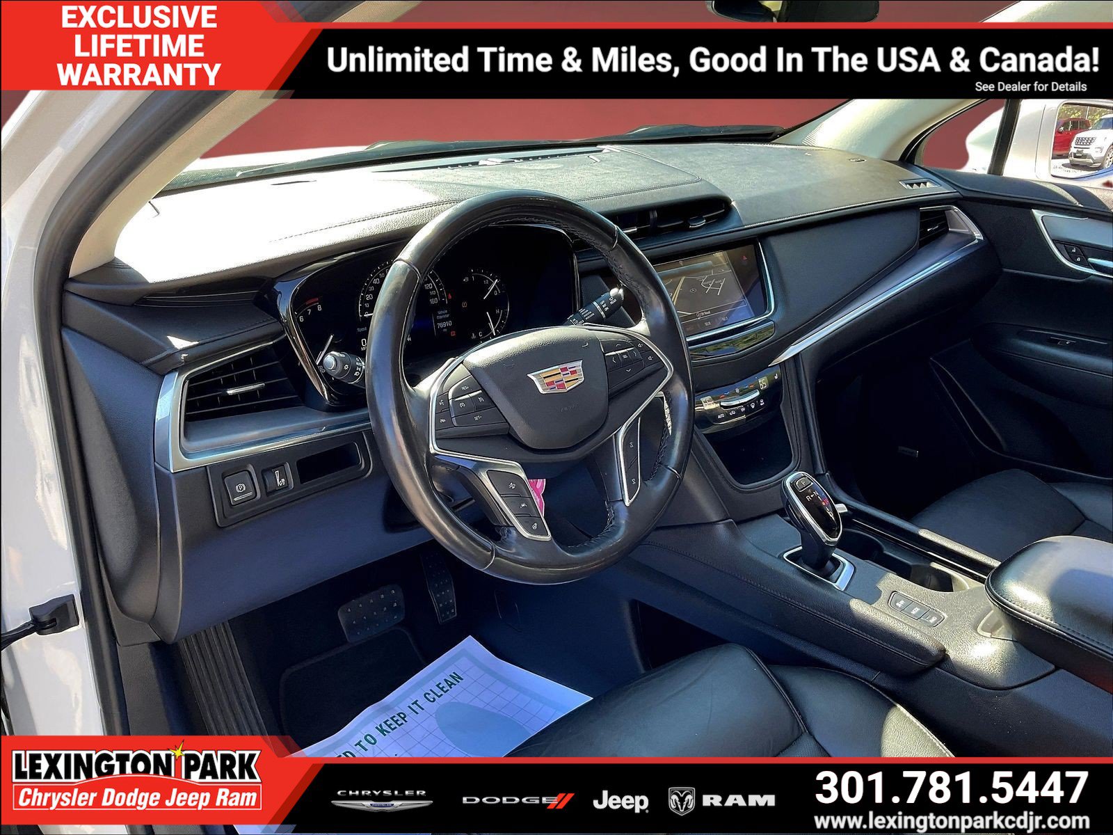 Used 2018 Cadillac XT5 Luxury w/ LPO, Black Ice Package AWD/4WD image 16