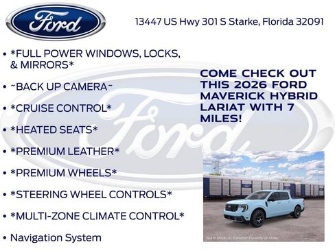 New 2026 Ford Maverick Lariat AWD/4WD image 10