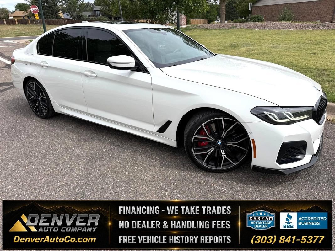 Used 2021 BMW M550i xDrive w/ Executive Package AWD/4WD image 2