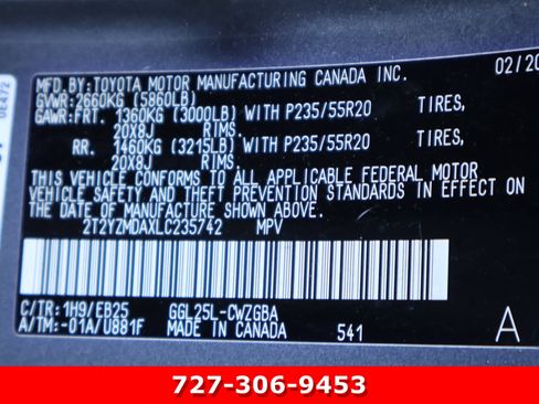 Used 2020 Lexus RX 350 F Sport image 34