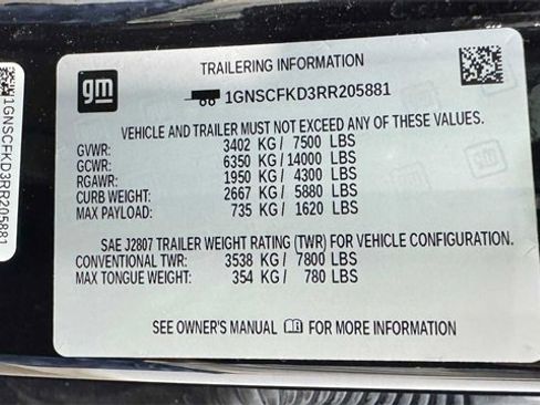 Used 2024 Chevrolet Suburban Premier w/ Premium Package 2 image 40