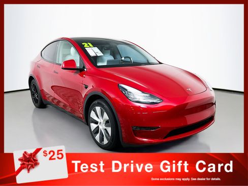 Used 2021 Tesla Model Y Long Range image 1