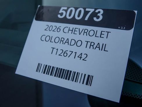 New 2026 Chevrolet Colorado Trail Boss AWD/4WD image 27