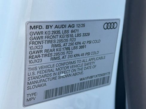 New 2026 Audi Q8 Prestige w/ Prestige Package image 67