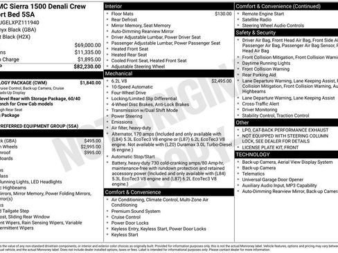 Certified 2023 GMC Sierra 1500 Denali w/ Technology Package AWD/4WD image 3
