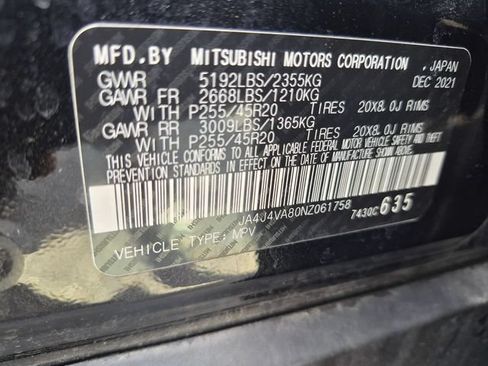 Used 2022 Mitsubishi Outlander SEL AWD/4WD image 34