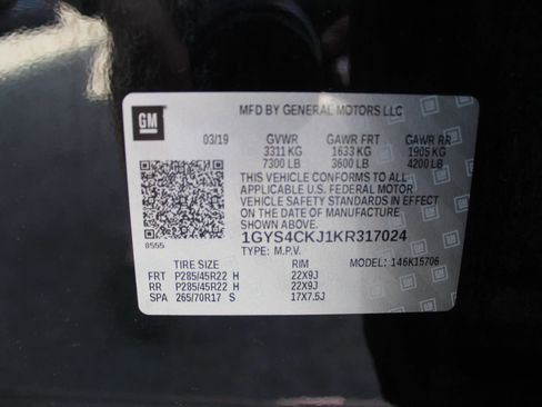 Used 2019 Cadillac Escalade Premium Luxury image 7