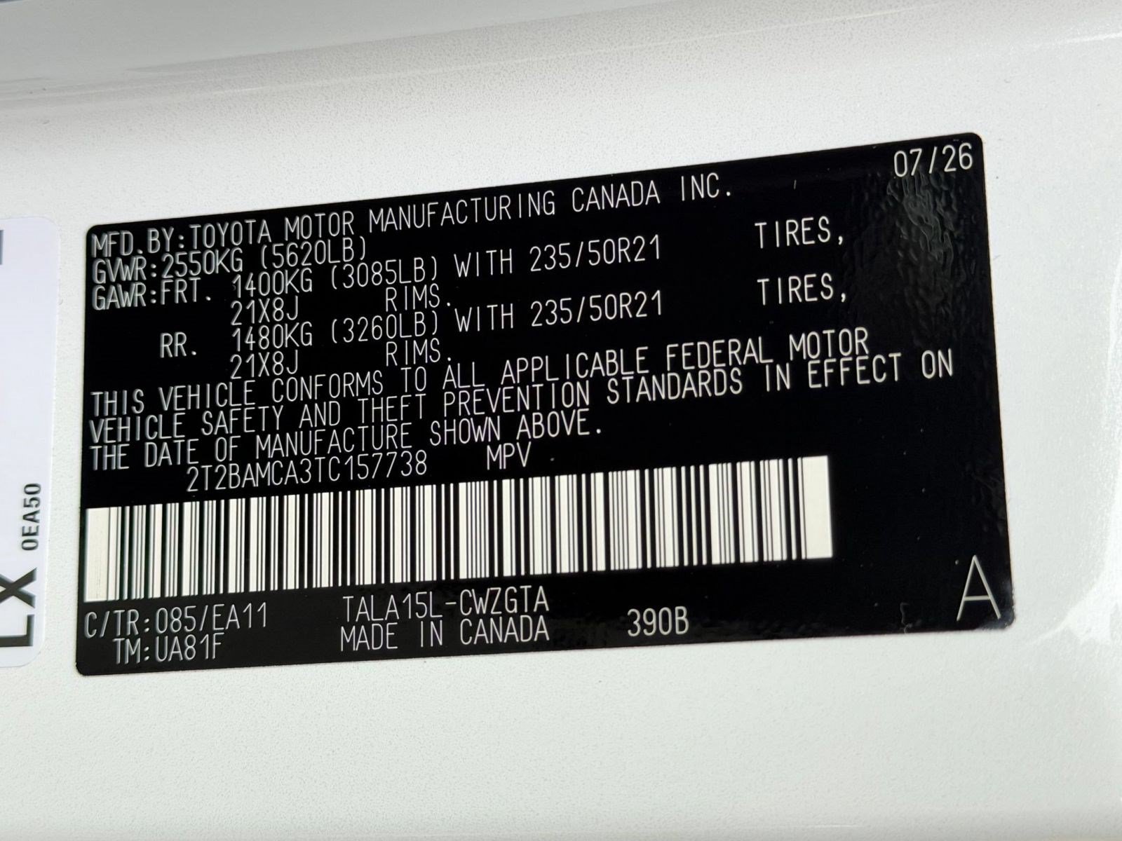 New 2026 Lexus RX 350 Premium AWD/4WD image 29