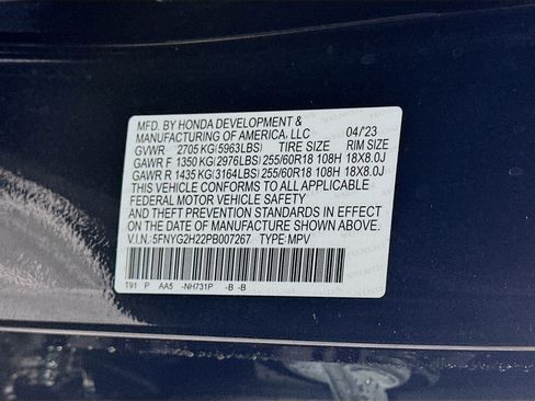 Used 2023 Honda Pilot LX image 34