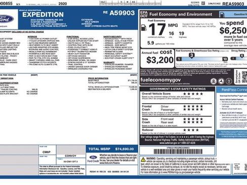 Used 2024 Ford Expedition Timberline AWD/4WD image 30
