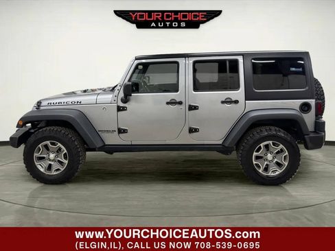 Used 2017 Jeep Wrangler Unlimited Rubicon w/ Connectivity Group AWD/4WD image 2