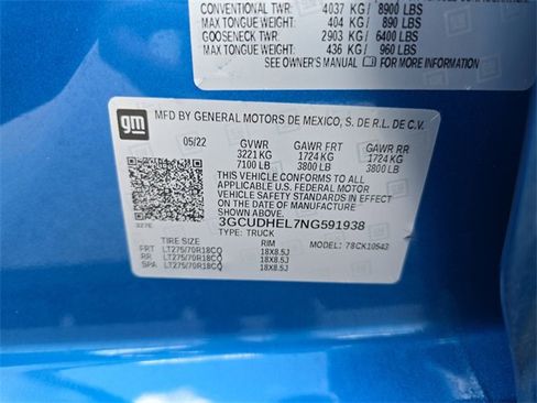 Used 2022 Chevrolet Silverado 1500 ZR2 w/ Technology Package image 33