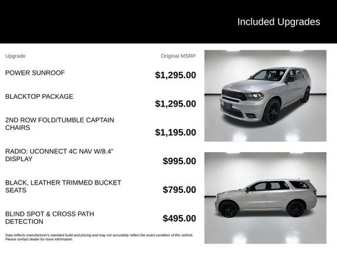 Used 2020 Dodge Durango GT w/ Blacktop Package AWD/4WD image 7