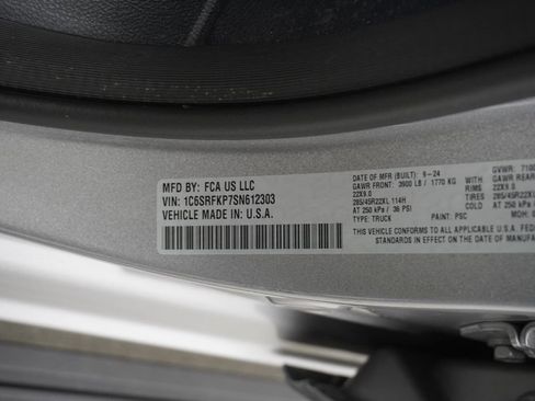 Certified 2025 RAM 1500 Tungsten w/ Bed Utility Group AWD/4WD image 60