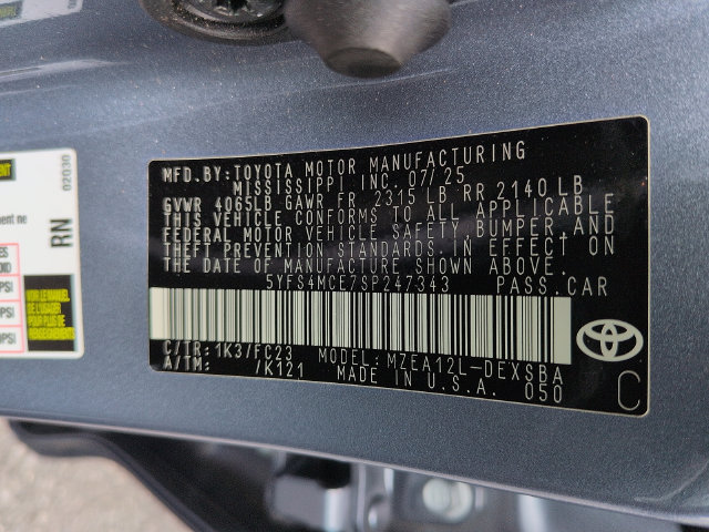 Used 2025 Toyota Corolla SE FWD image 14