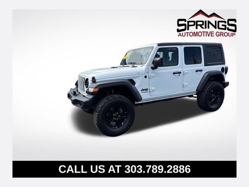Used 2021 Jeep Wrangler Unlimited Sport AWD/4WD image 1