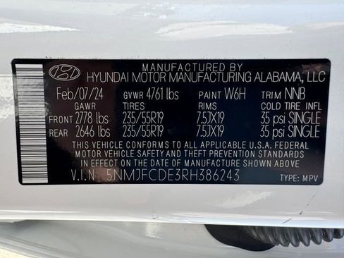 Used 2024 Hyundai Tucson SEL w/ Convenience Package AWD/4WD image 30
