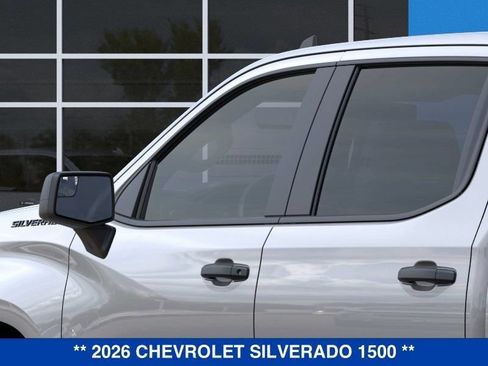 New 2026 Chevrolet Silverado 1500 Custom w/ Turbomax Blackout Package AWD/4WD image 12