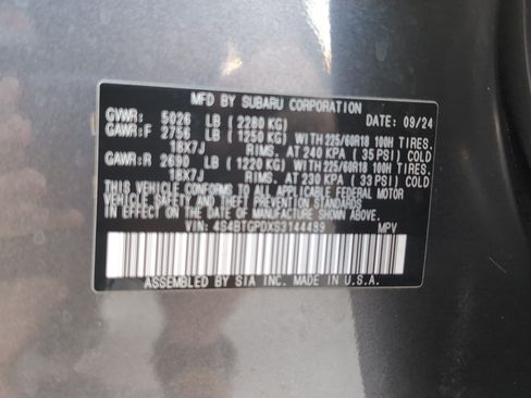 Used 2025 Subaru Outback Touring XT AWD/4WD image 35