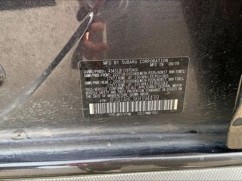 Used 2019 Subaru Crosstrek 2.0i w/ Eyesight System image 14