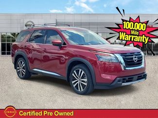 Certified 2025 Nissan Pathfinder Platinum w/ Cargo Package FWD video 1