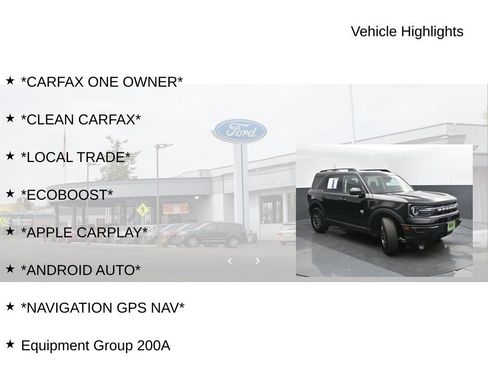 Used 2024 Ford Bronco Sport Big Bend w/ Convenience Package AWD/4WD image 19