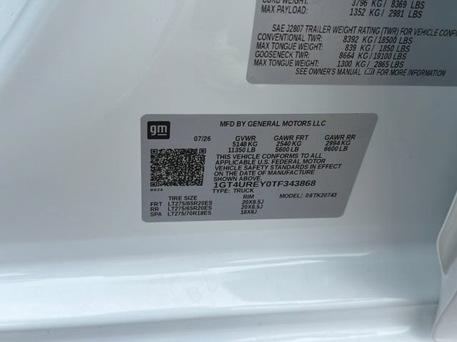 New 2026 GMC Sierra 2500 Denali w/ Denali Reserve Package AWD/4WD image 25