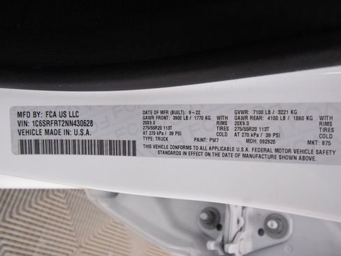 Used 2022 RAM 1500 Laramie AWD/4WD image 27