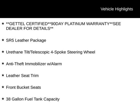 Used 2021 Toyota Tundra SR5 w/ SR5 Leather Package RWD image 2