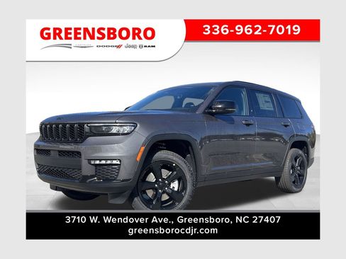 New 2025 Jeep Grand Cherokee L Limited w/ Black Appearance Package AWD/4WD image 1