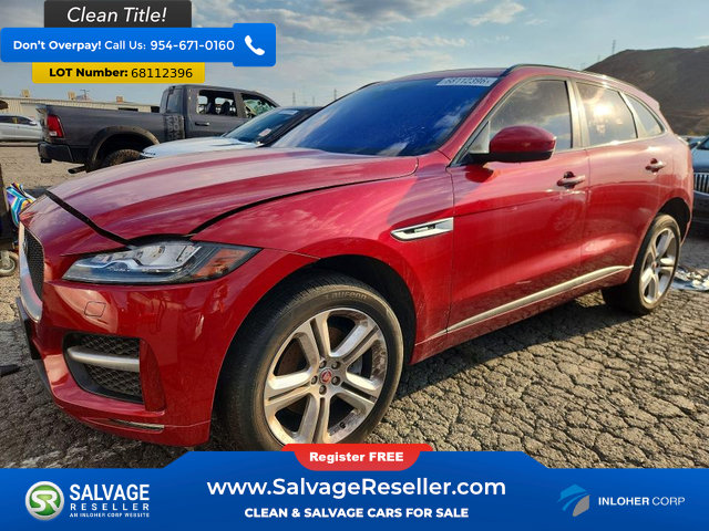Used 2017 Jaguar F-PACE R-Sport AWD/4WD image 1