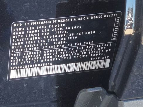 New 2026 Volkswagen Taos SEL AWD/4WD image 14