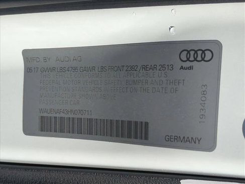 Used 2017 Audi A4 2.0T Premium Plus w/ Premium Plus Package image 27