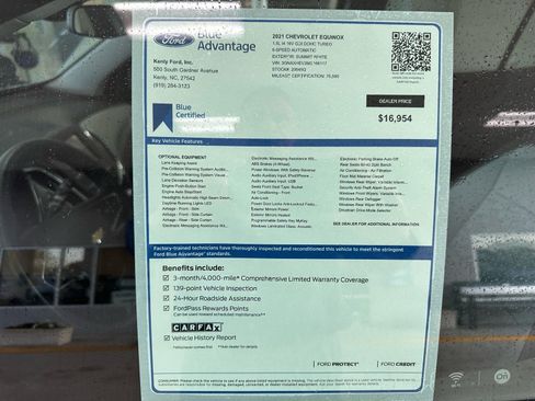 Used 2021 Chevrolet Equinox LS w/ LS Convenience Package FWD image 4