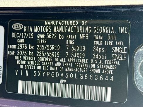 Used 2020 Kia Sorento S image 34