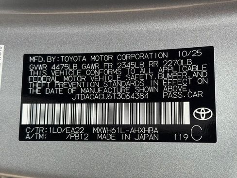 New 2026 Toyota Prius Plug-In Hybrid FWD image 20
