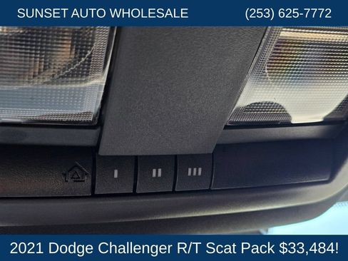 Used 2021 Dodge Challenger R/T Scat Pack w/ Dynamics Package RWD image 44