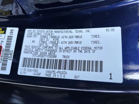 New 2026 Toyota Tundra SR5 image 8